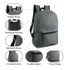 Convenient Organization - 17-Inch Backpack for school