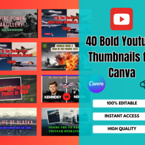 Customized Youtube Canva Templates - Customizable Templates