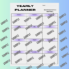 Printable PDF Schedule Planners - Daily Planner, Weekly Planner