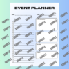 Printable PDF Schedule Planners - Daily Planner, Weekly Planner